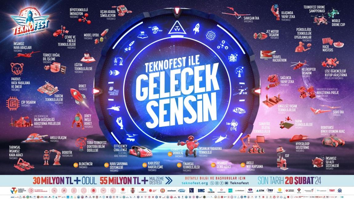 Türkiye'nin ilk ve tek havacılık, uzay ve teknoloji festivali olan TEKNOFEST yarışmaları için  başvurular başlamıştır.